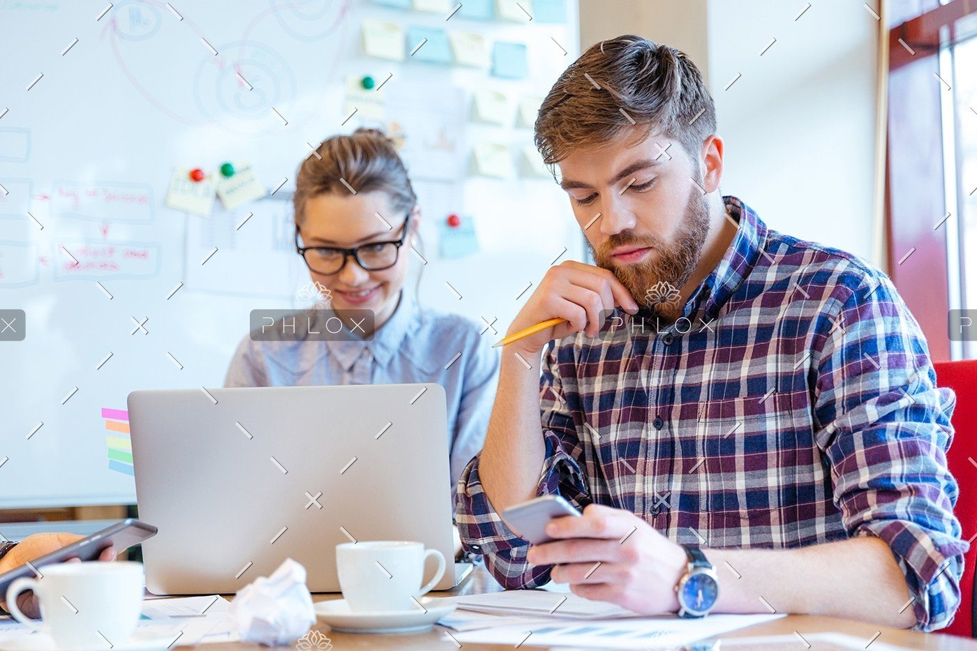 People Working In Office P3DBYE3