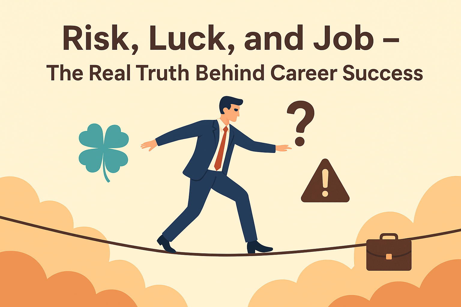 balancing career risk and luck