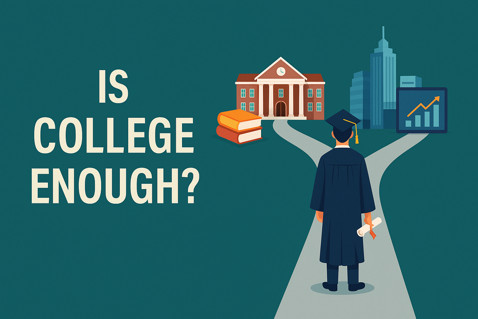 "Is college degree enough?"