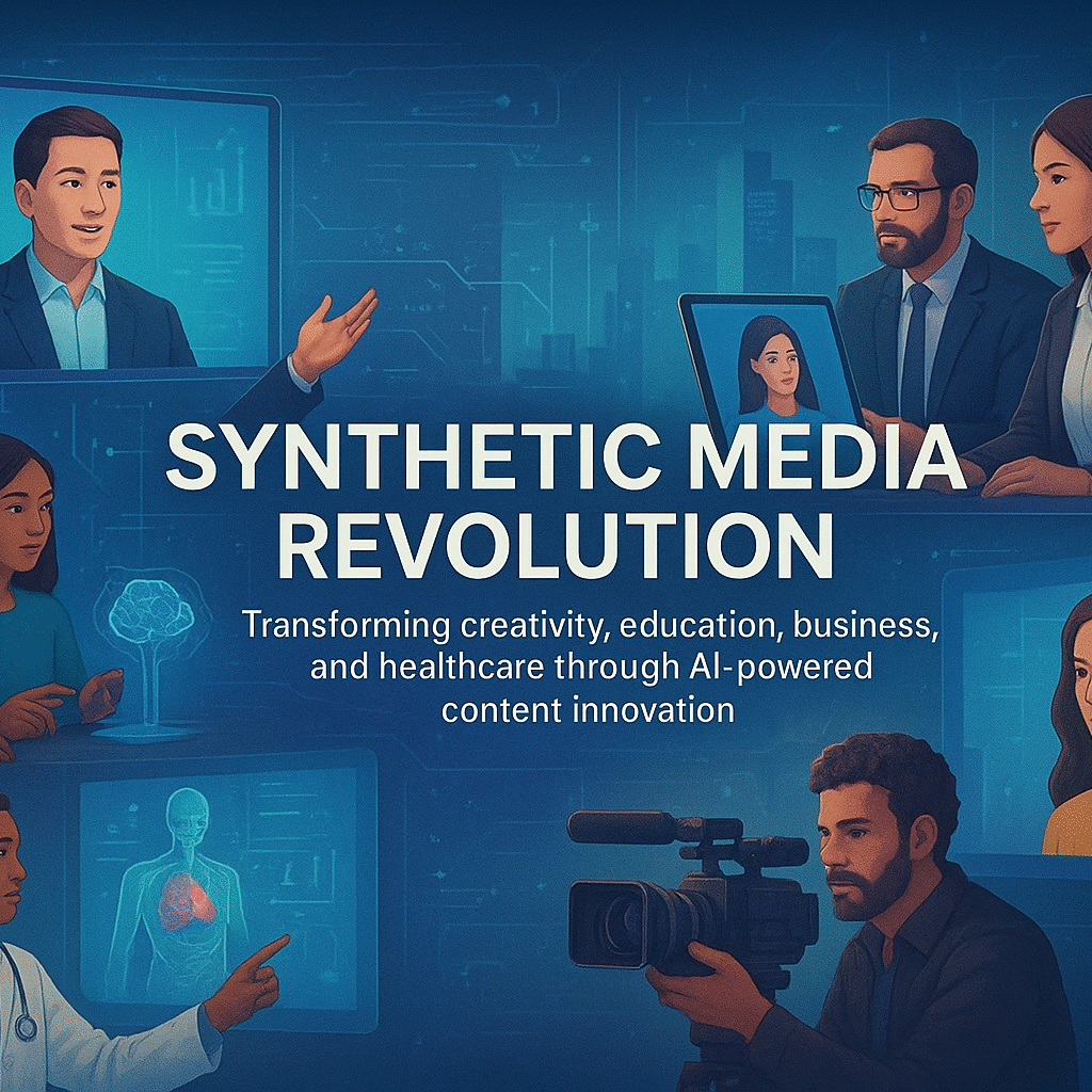 The Power of Synthetic Media: Transforming Creativity, Business, and the Future of Communication The Power of Synthetic Media