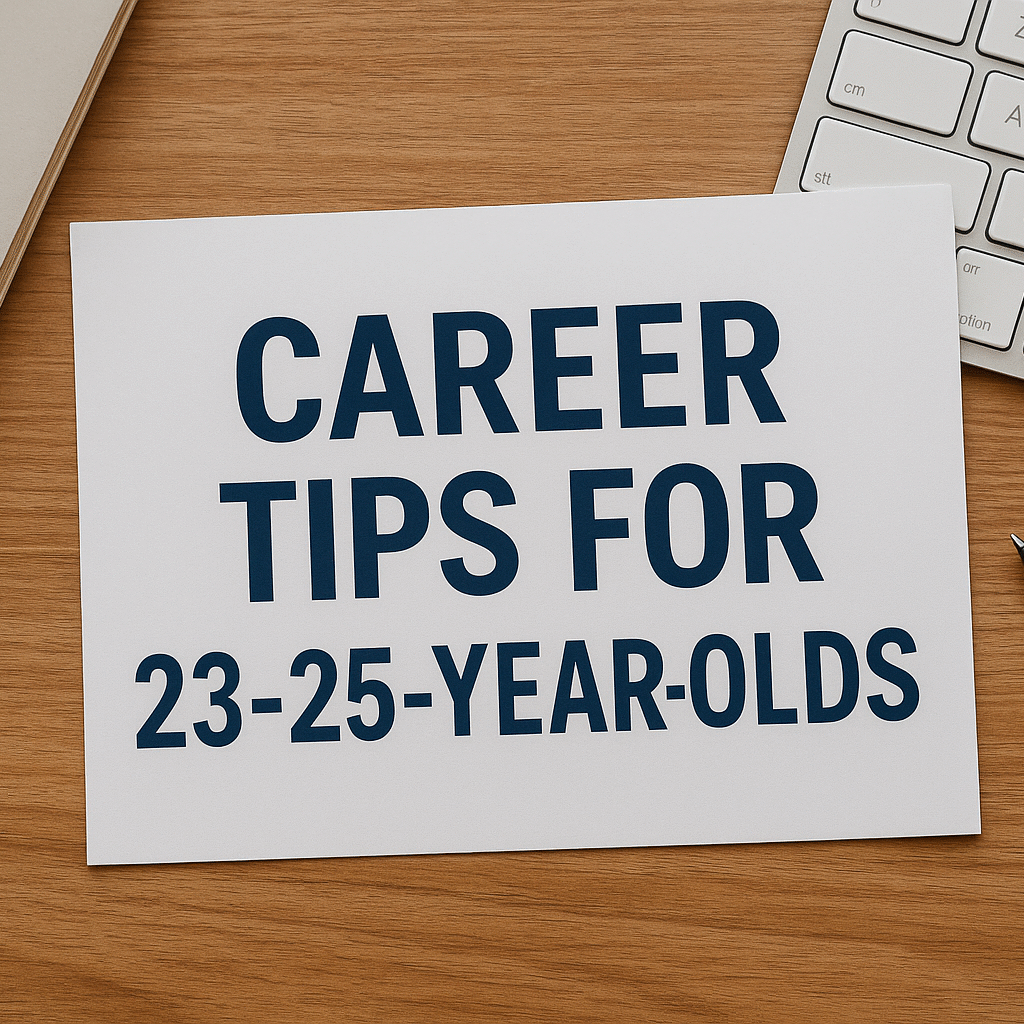 Career Tips for 23-25-Year-Olds