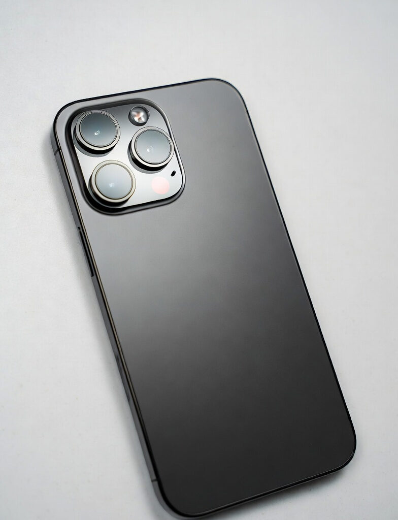 Features and Efficiency:iPhone 18 Pro in sleek titanium finish with advanced triple 48MP camera system.