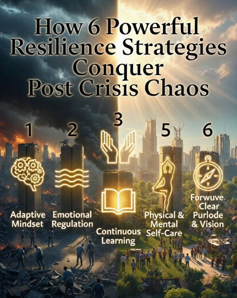 How 6 Powerful Resilience Strategies Conquer Post Crisis Chaos - From destruction to renewal