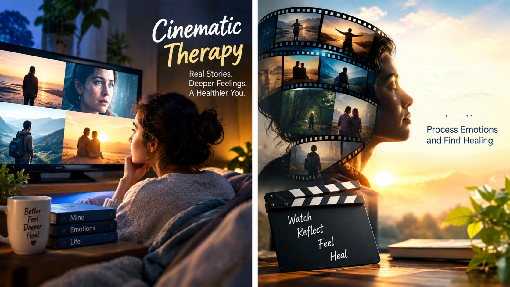 Cinematic Therapy using films for emotional processing